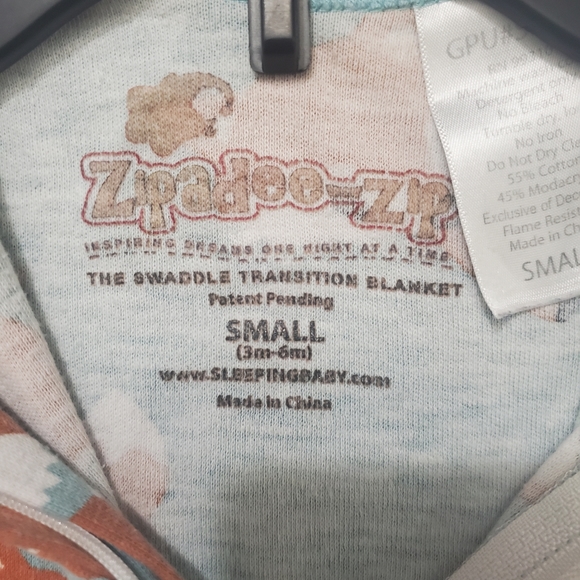Zipadee-Zip baby Sleep Sac Swaddle Size S (3-6m) - Picture 4 of 4